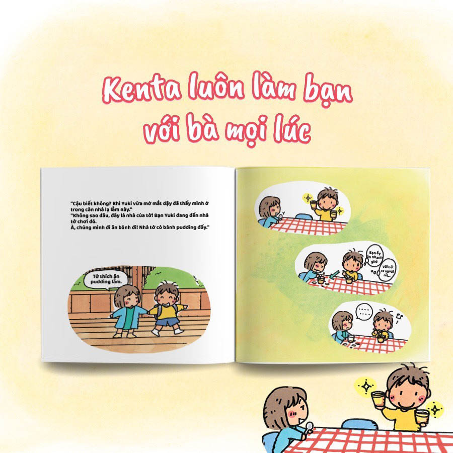 tranh truyện ehon nhật bản - bé yuki là bà của tớ - Ảnh 9