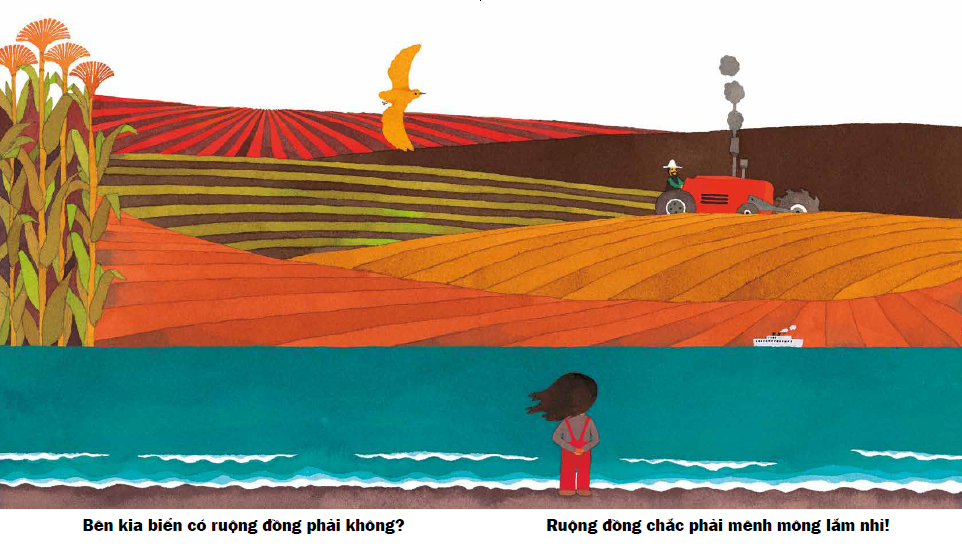 tranh truyện ehon nhật bản - bên kia biển (từ 1 - 6 tuổi) - Ảnh 5