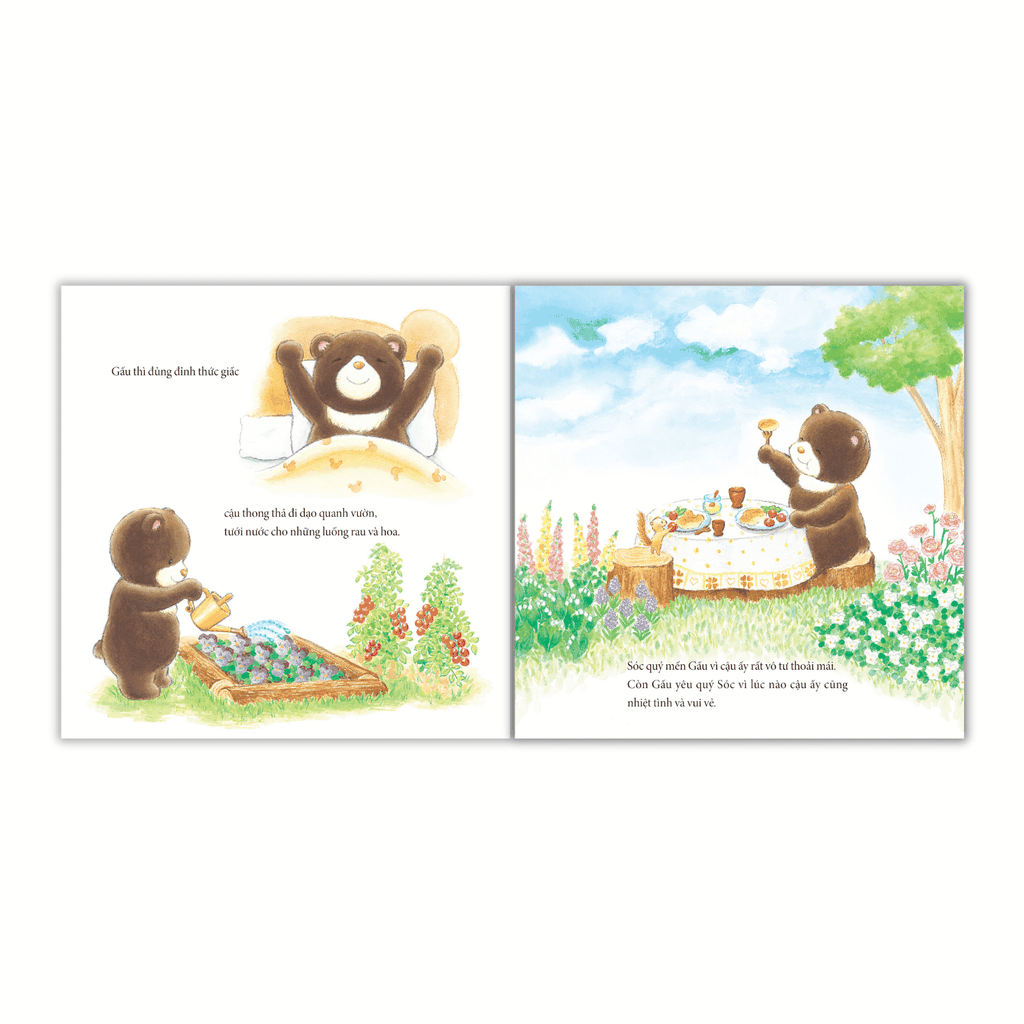 Tranh Truyện Ehon Nhật Bản - Cảm Ơn Cậu Vì Đã Luôn Bên Tớ - Ảnh 3