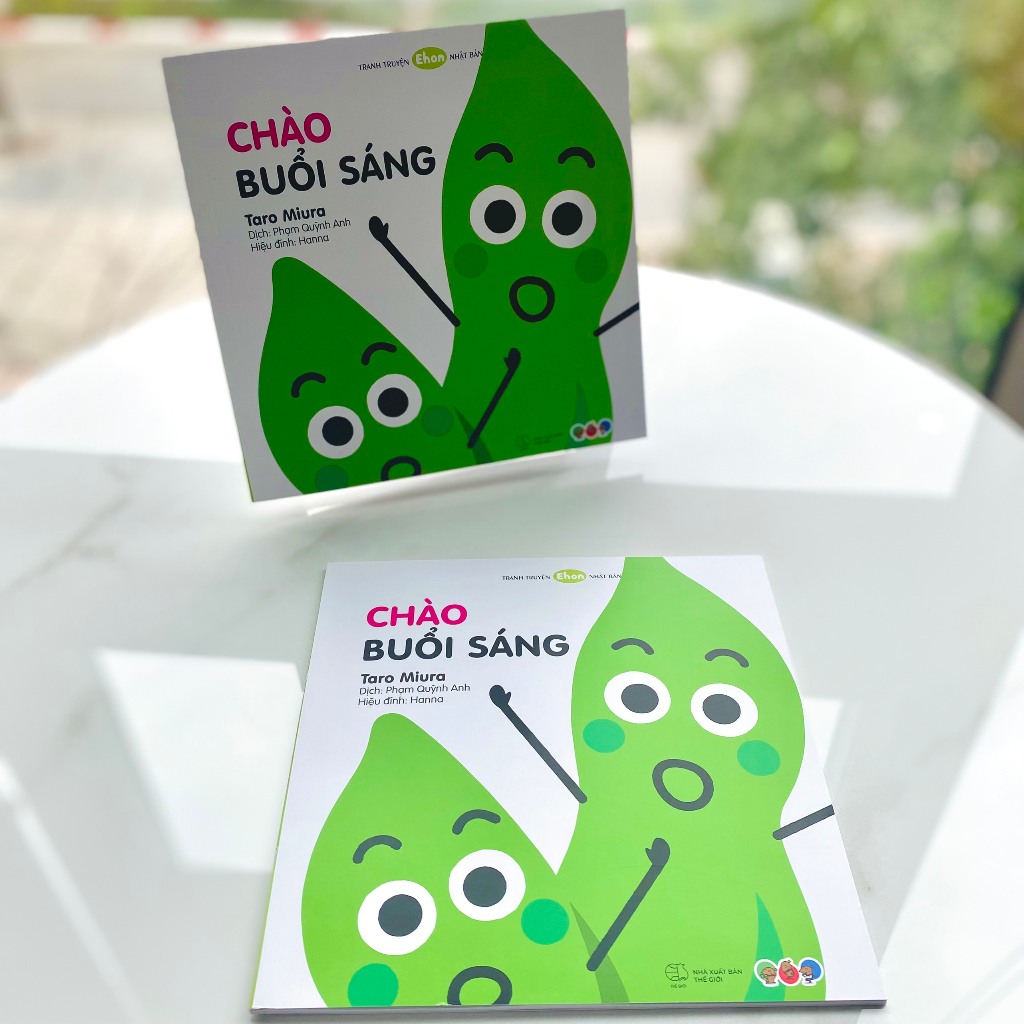 tranh truyện ehon nhật bản - chào buổi sáng - Ảnh 2