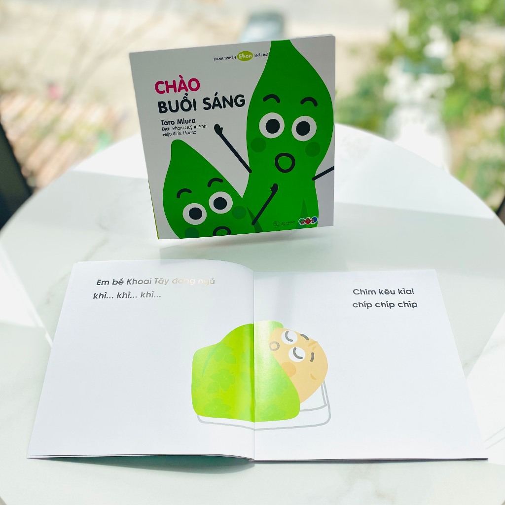 tranh truyện ehon nhật bản - chào buổi sáng - Ảnh 3