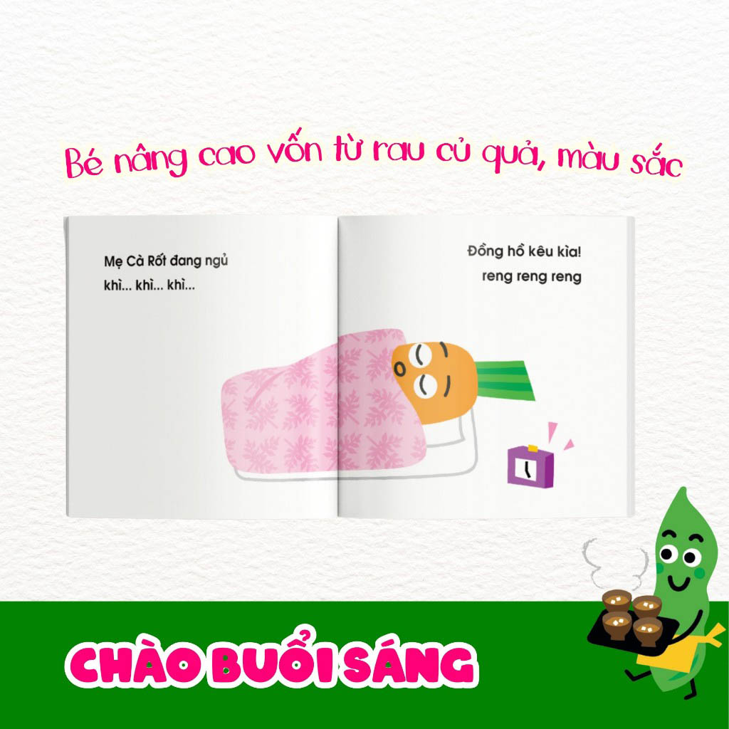 tranh truyện ehon nhật bản - chào buổi sáng - Ảnh 6