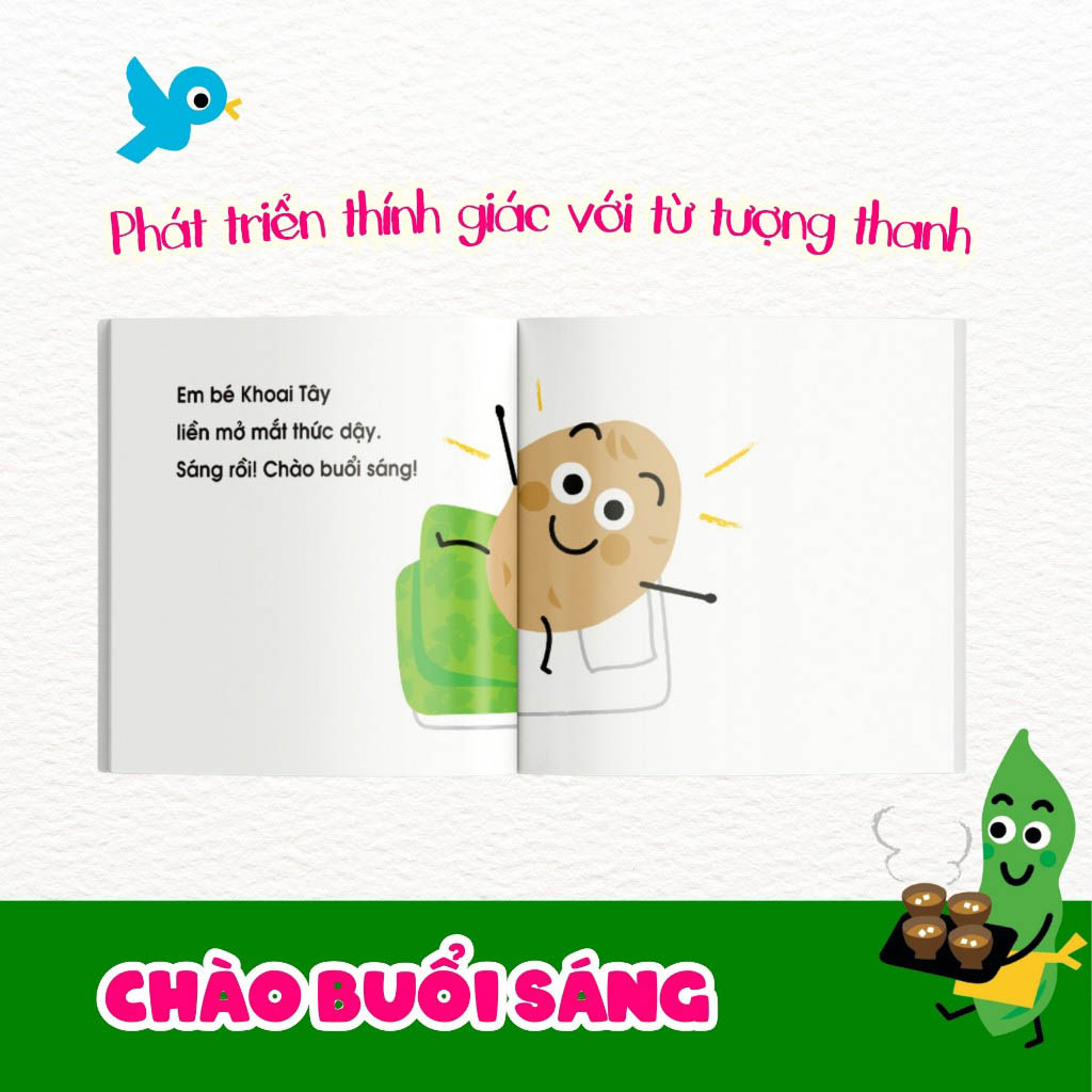 tranh truyện ehon nhật bản - chào buổi sáng - Ảnh 7