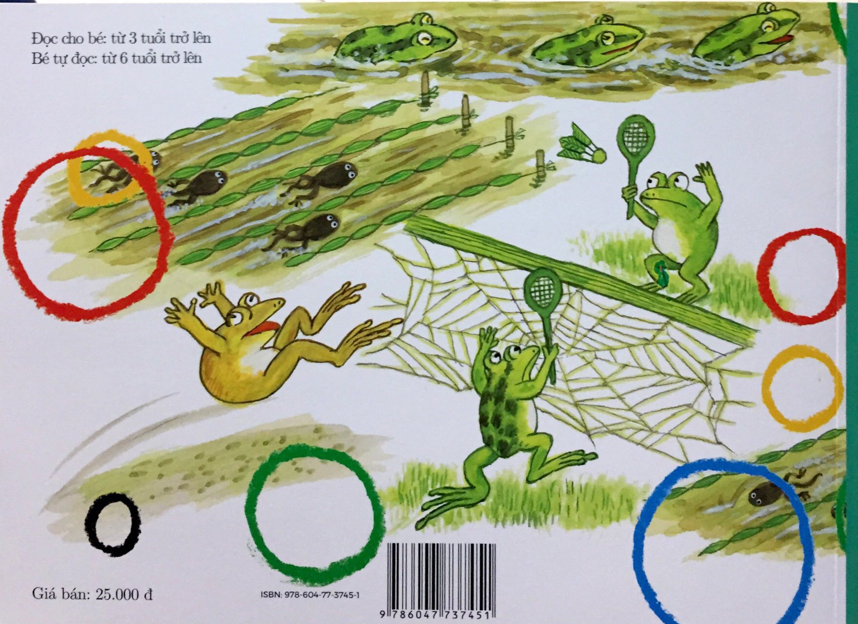 tranh truyện ehon nhật bản - kerolympic - đại hội thể thao ếch ộp (từ 3 - 6 tuổi) - Ảnh 5