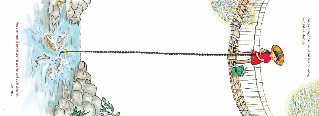 tranh truyện ehon nhật bản - machan tóc dài (dành cho bé từ 1-6 tuổi) (tái bản 2022) - Ảnh 5