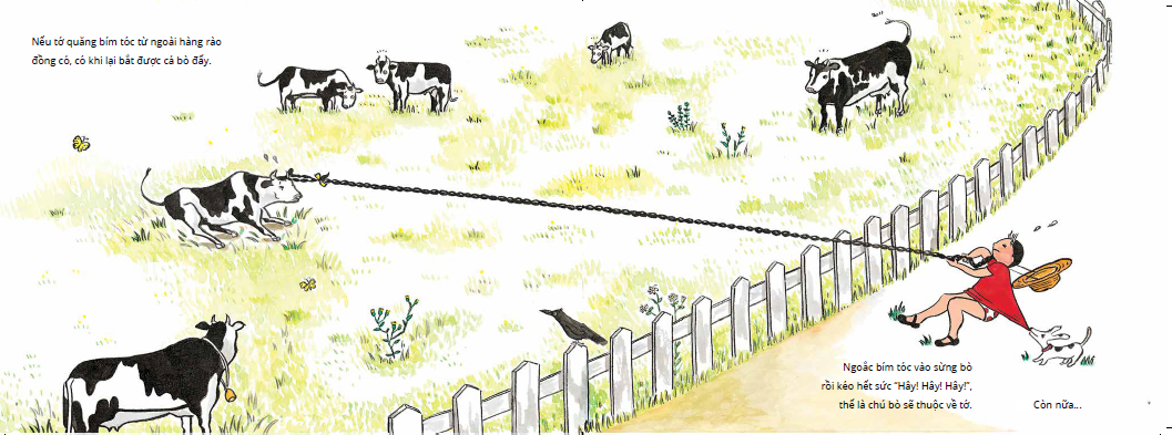 tranh truyện ehon nhật bản - machan tóc dài (dành cho bé từ 1-6 tuổi) (tái bản 2022) - Ảnh 6