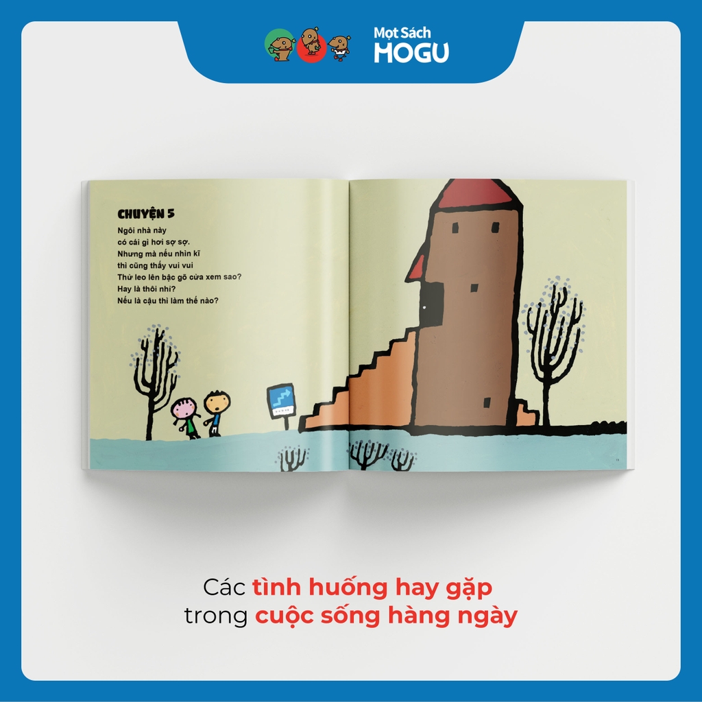 Tranh Truyện Ehon Nhật Bản - Nếu Là Cậu Thì Làm Thế Nào? - Ảnh 4