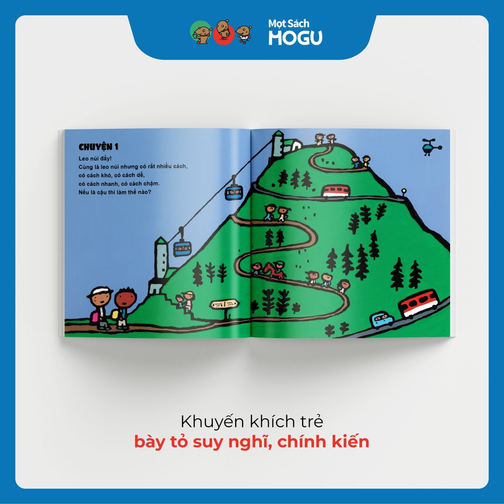 Tranh Truyện Ehon Nhật Bản - Nếu Là Cậu Thì Làm Thế Nào? - Ảnh 5