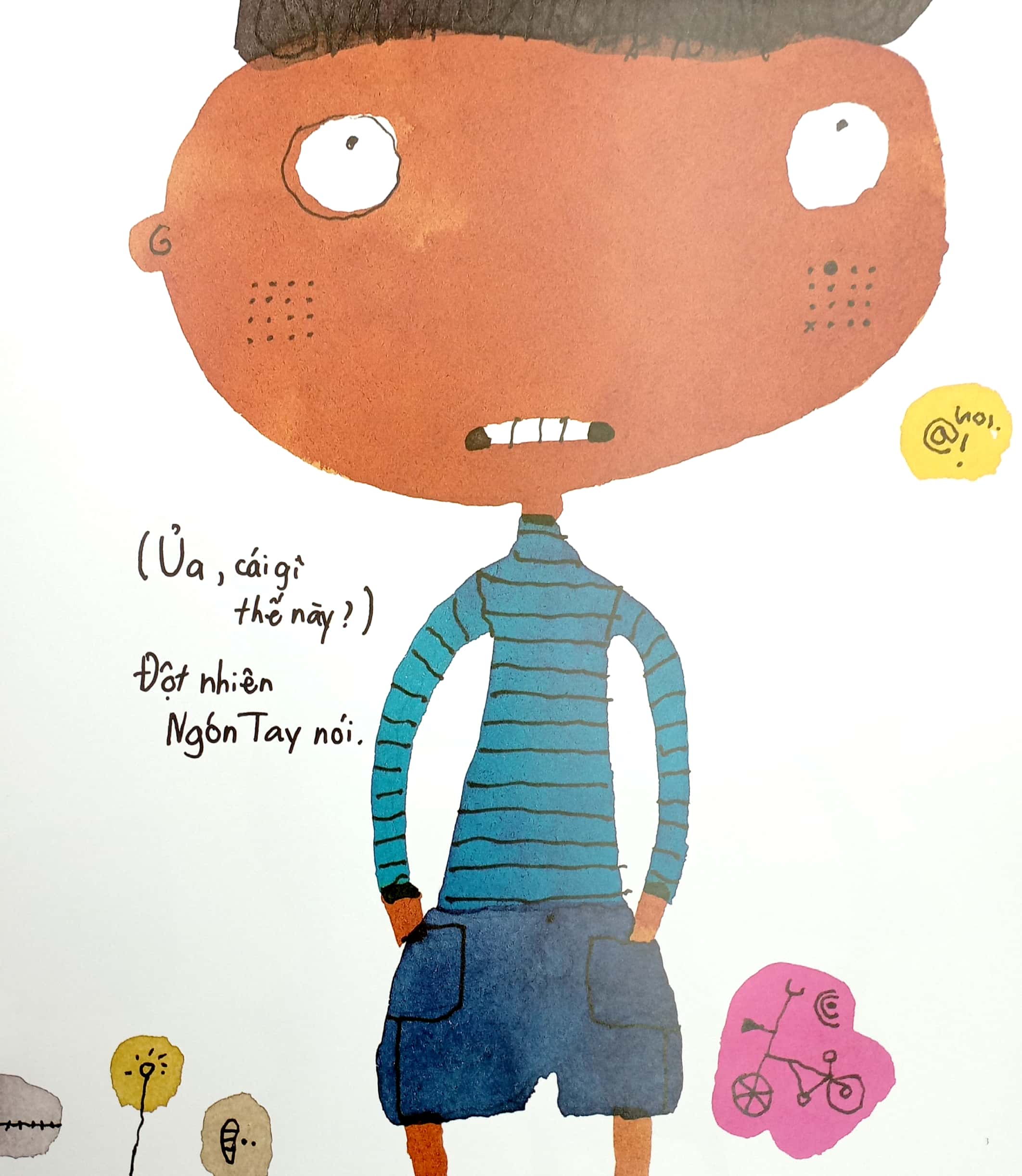 tranh truyện ehon nhật bản - những người bạn trên cơ thể (tái bản 2023) - Ảnh 4