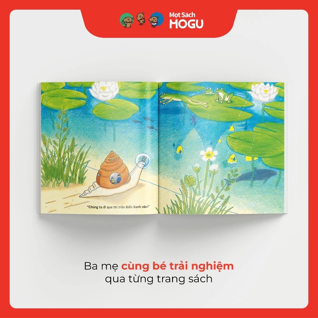 Tranh Truyện Ehon Nhật Bản - Taxi Ốc Sên - Ảnh 5