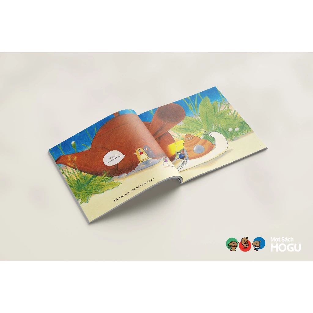 Tranh Truyện Ehon Nhật Bản - Taxi Ốc Sên - Ảnh 6