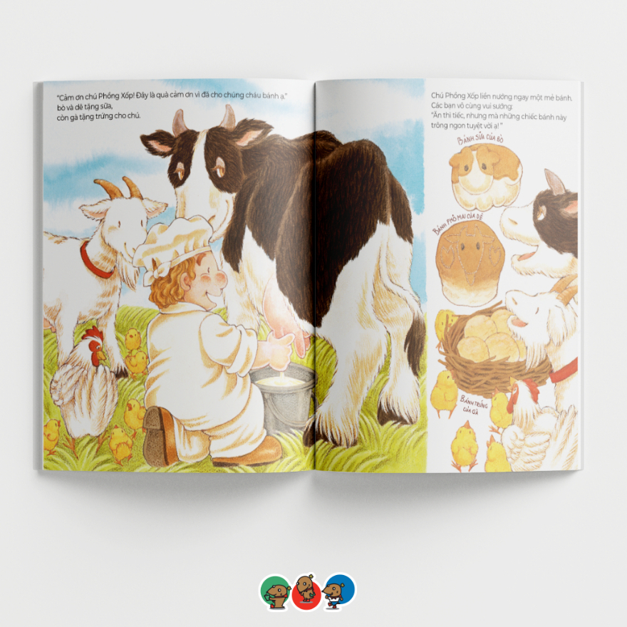 tranh truyện ehon nhật bản - tiệm mỳ lừng danh - Ảnh 4