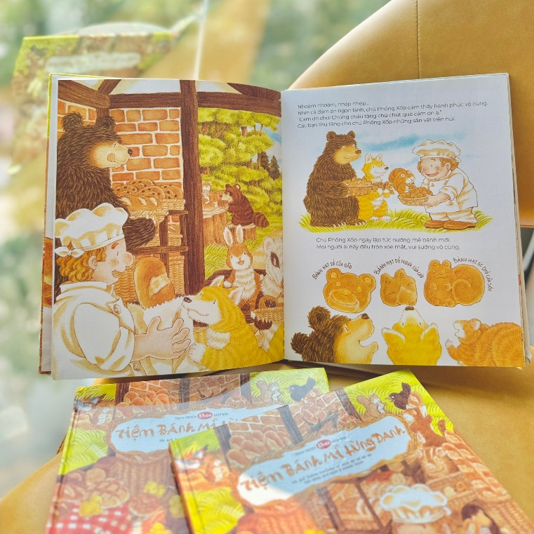 tranh truyện ehon nhật bản - tiệm mỳ lừng danh - Ảnh 6