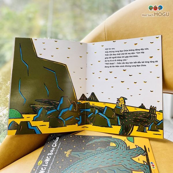 tranh truyện ehon nhật bản - tớ là khủng long bạo chúa - Ảnh 2