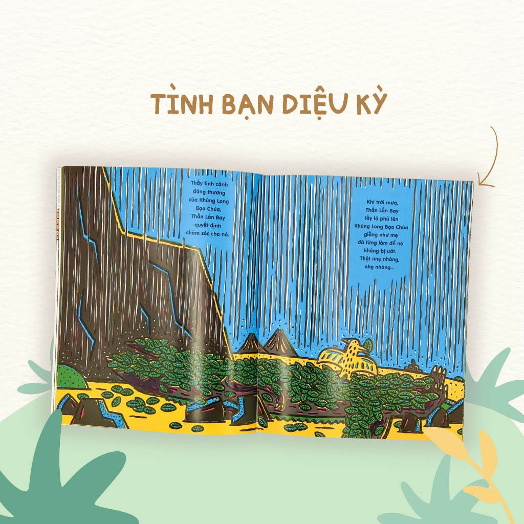 tranh truyện ehon nhật bản - tớ là khủng long bạo chúa - Ảnh 6