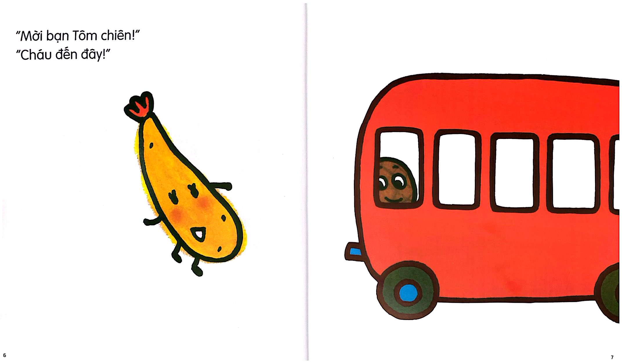 Tranh Truyện Ehon Nhật Bản - Xe Buýt Bento (Tái Bản 2026) - Ảnh 5