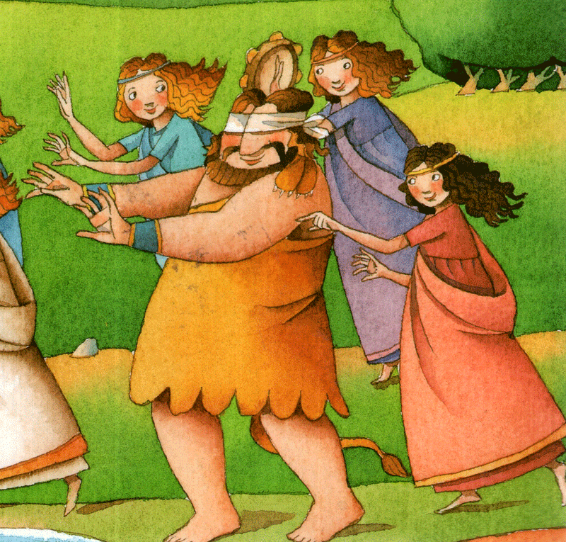 tranh truyện ghép - hecquyn và ba quả táo vàng - Ảnh 11