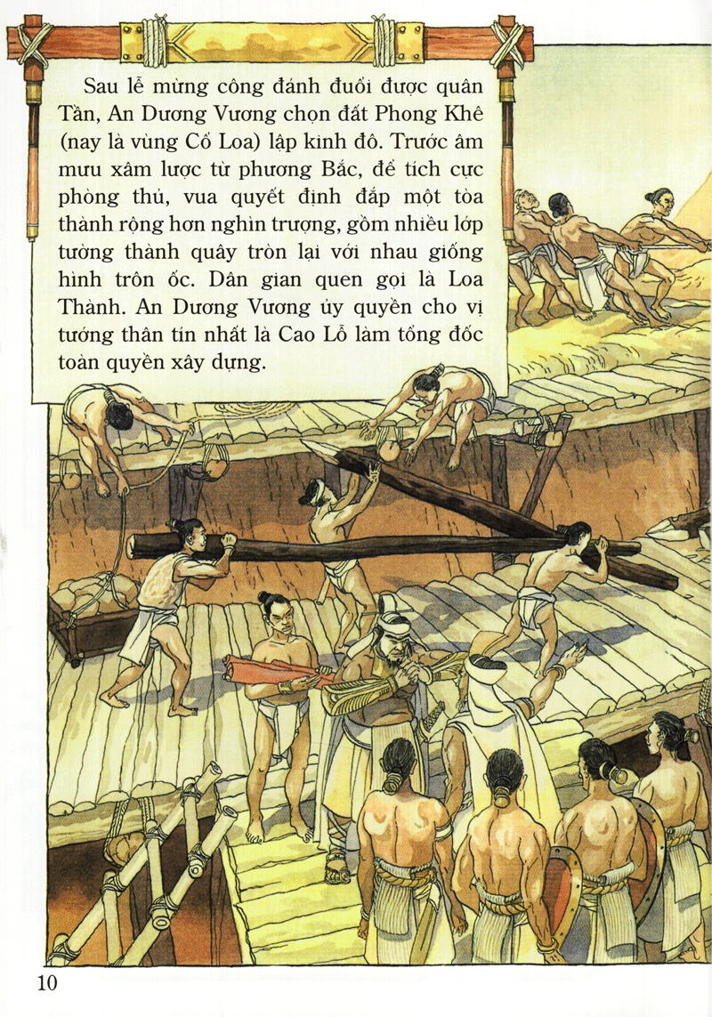 tranh truyện lịch sử việt nam - an dương vương (tái bản 2023) - Ảnh 10