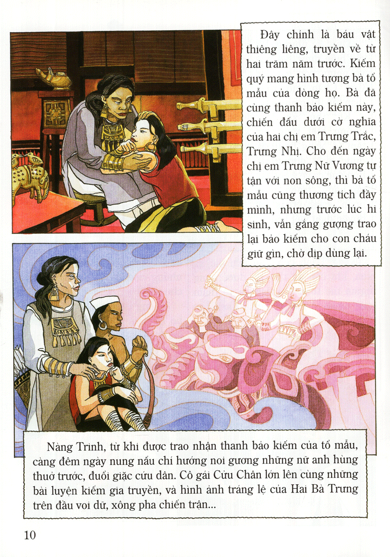 tranh truyện lịch sử việt nam - bà triệu (tái bản 2023) - Ảnh 10