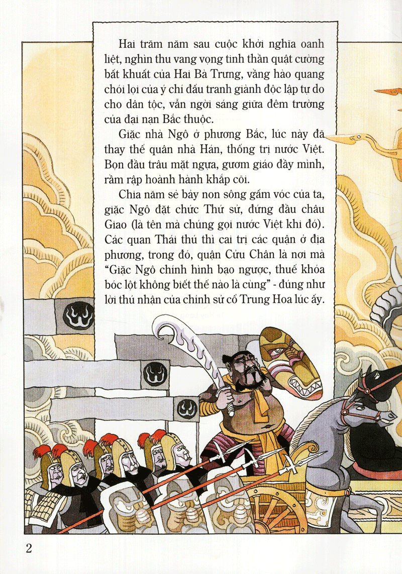 tranh truyện lịch sử việt nam - bà triệu (tái bản 2023) - Ảnh 2