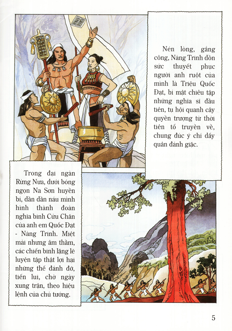 tranh truyện lịch sử việt nam - bà triệu (tái bản 2023) - Ảnh 5