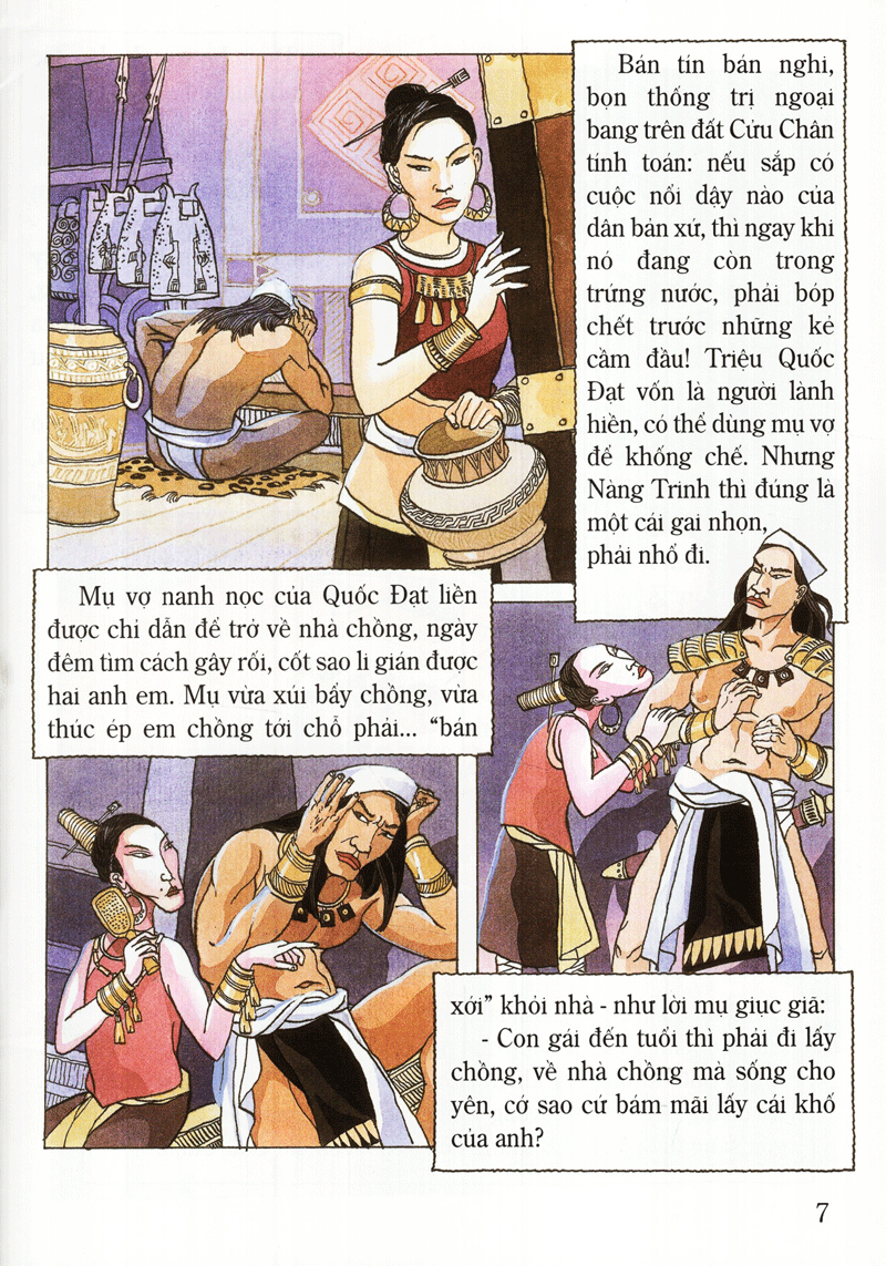 tranh truyện lịch sử việt nam - bà triệu (tái bản 2023) - Ảnh 7