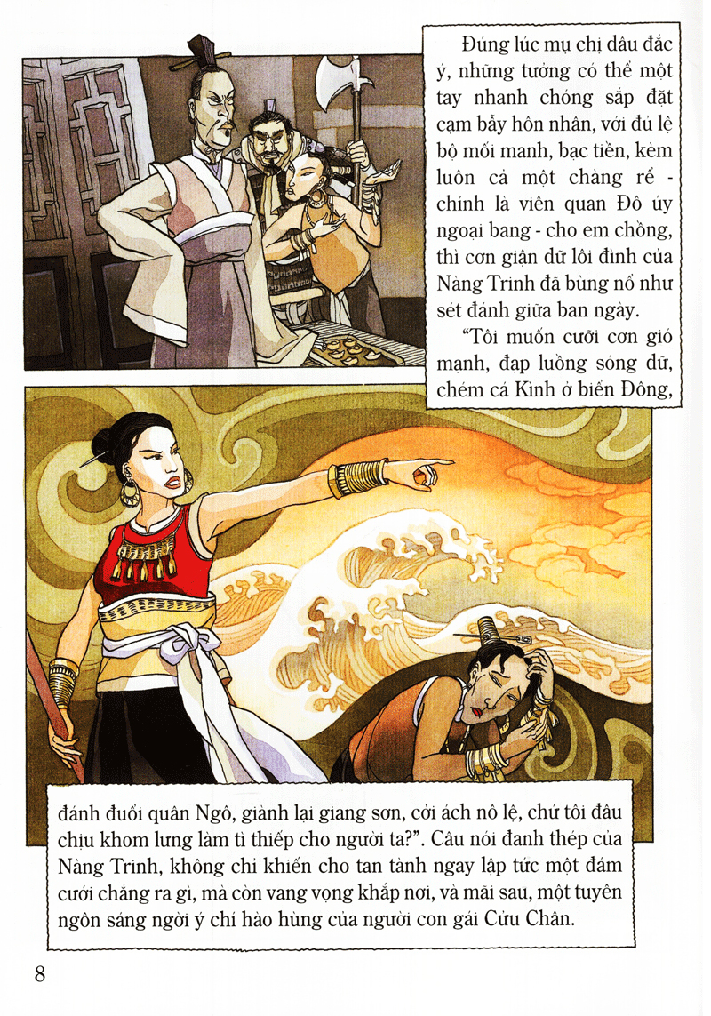 tranh truyện lịch sử việt nam - bà triệu (tái bản 2023) - Ảnh 8
