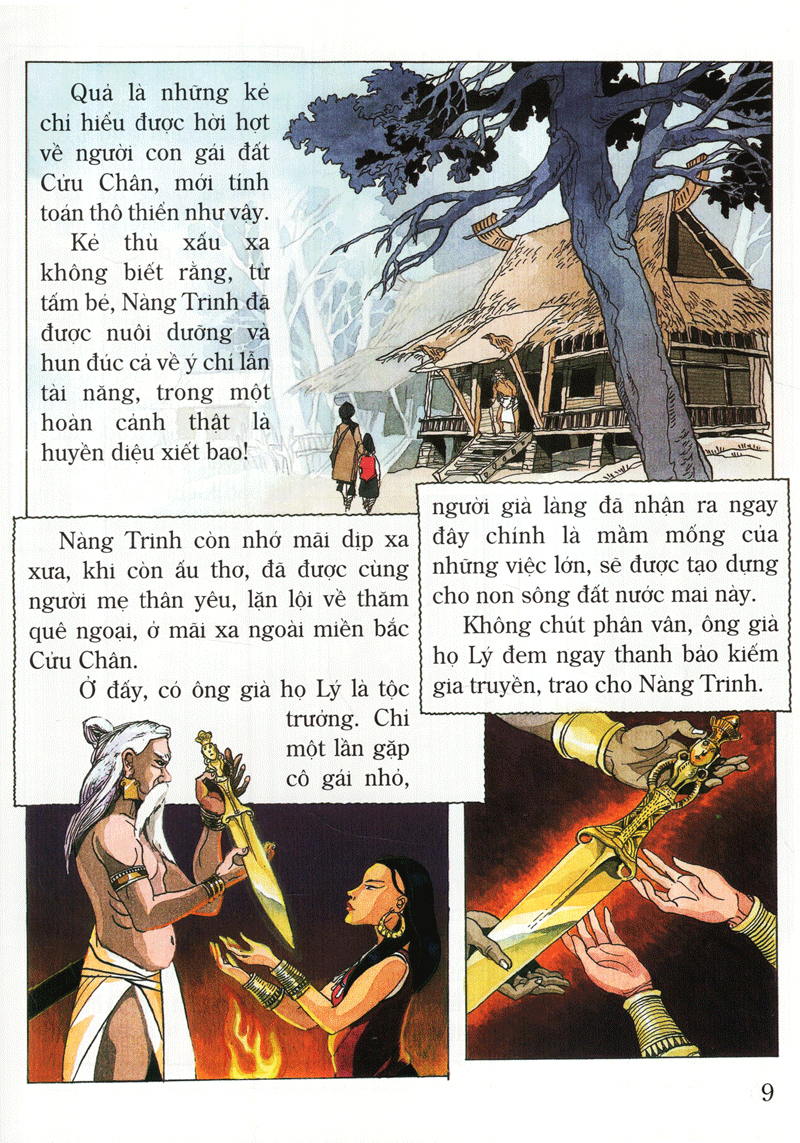 tranh truyện lịch sử việt nam - bà triệu (tái bản 2023) - Ảnh 9