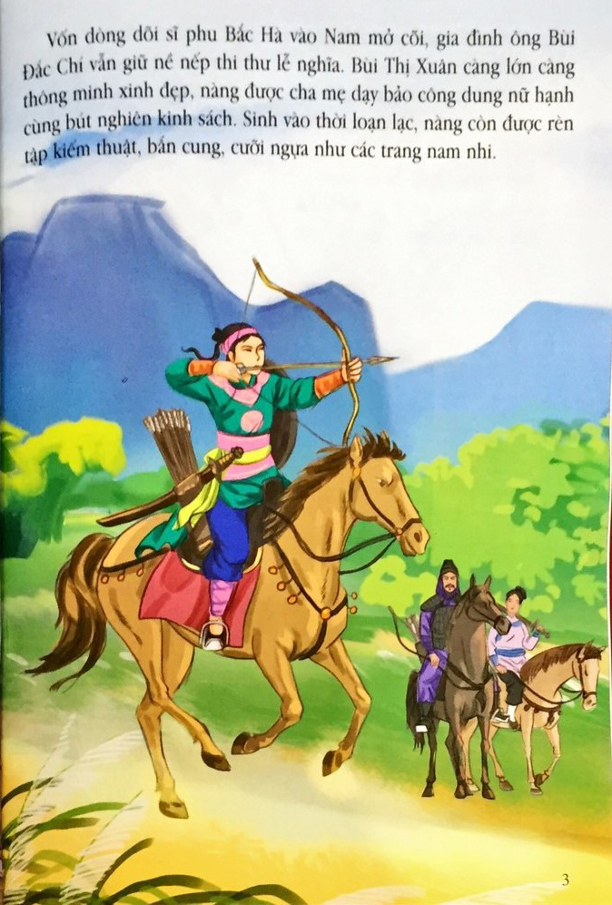 tranh truyện lịch sử việt nam - bùi thị xuân (tái bản 2023) - Ảnh 2