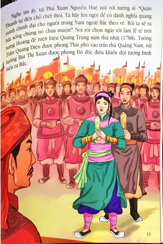 tranh truyện lịch sử việt nam - bùi thị xuân (tái bản 2023) - Ảnh 3