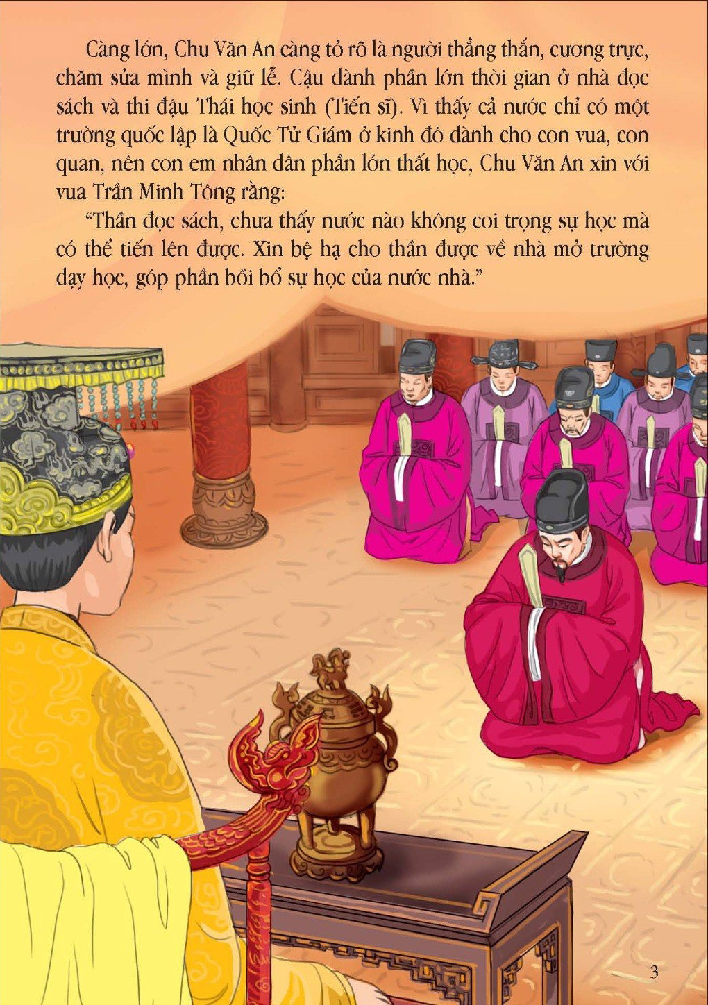 tranh truyện lịch sử việt nam - chu văn an - Ảnh 4