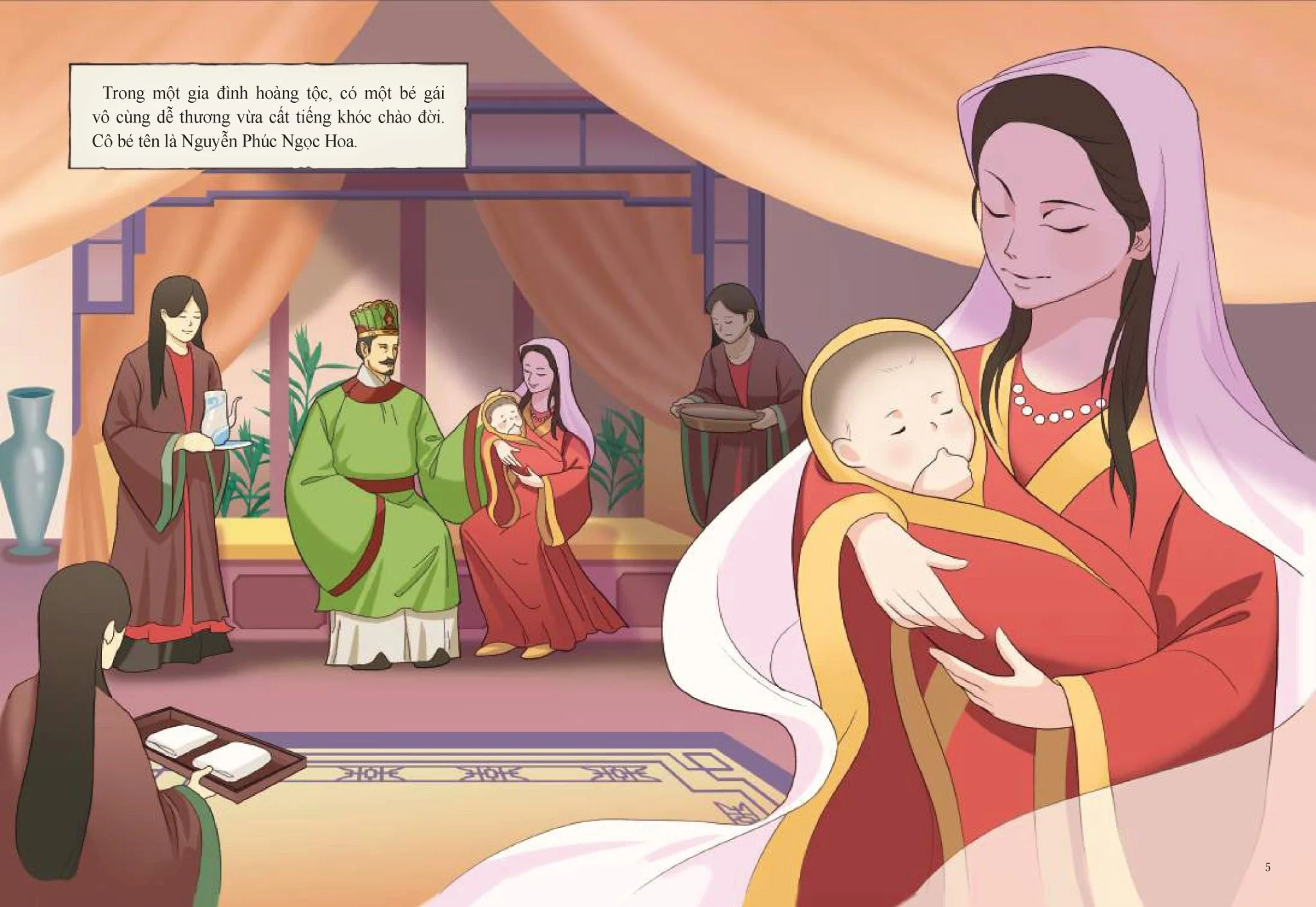 tranh truyện lịch sử việt nam - công nữ anio (tái bản 2024) - Ảnh 4