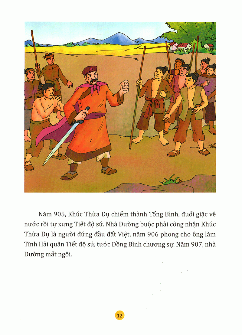tranh truyện lịch sử việt nam - dấy nghiệp trung hưng - bước đầu độc lập - Ảnh 10