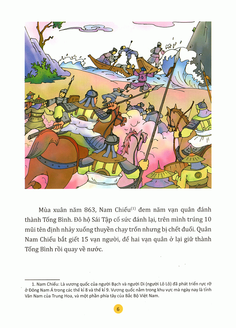 tranh truyện lịch sử việt nam - dấy nghiệp trung hưng - bước đầu độc lập - Ảnh 4