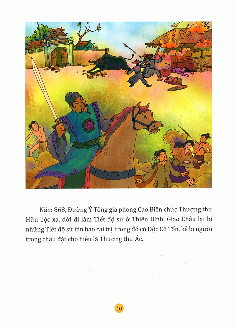 tranh truyện lịch sử việt nam - dấy nghiệp trung hưng - bước đầu độc lập - Ảnh 8