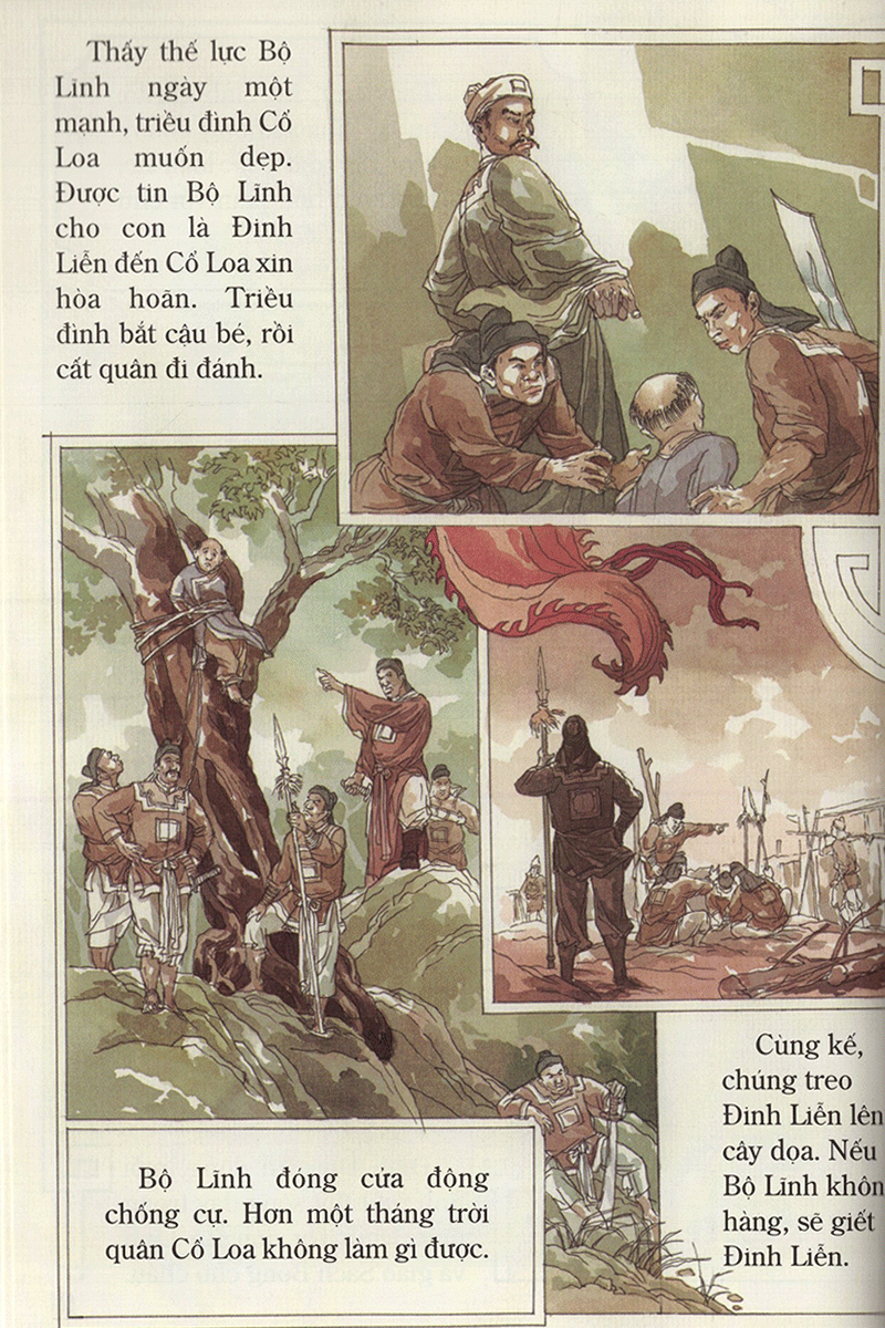 tranh truyện lịch sử việt nam - đinh bộ lĩnh (tái bản 2023) - Ảnh 10