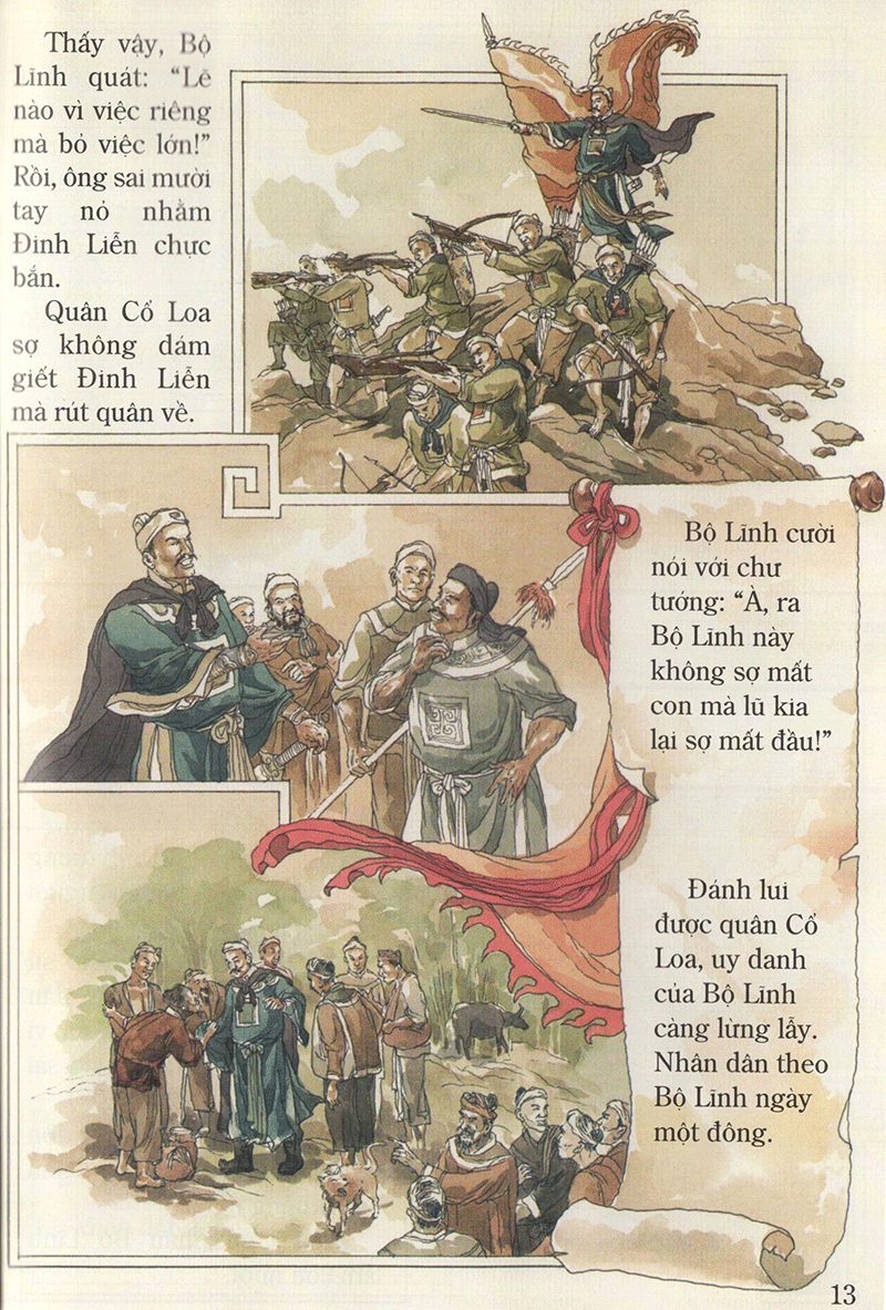 tranh truyện lịch sử việt nam - đinh bộ lĩnh (tái bản 2023) - Ảnh 11