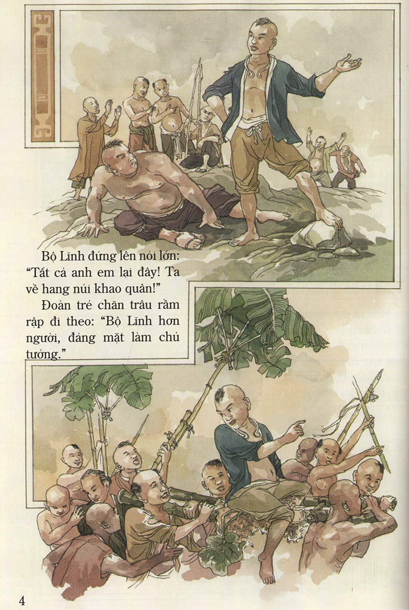tranh truyện lịch sử việt nam - đinh bộ lĩnh (tái bản 2023) - Ảnh 4