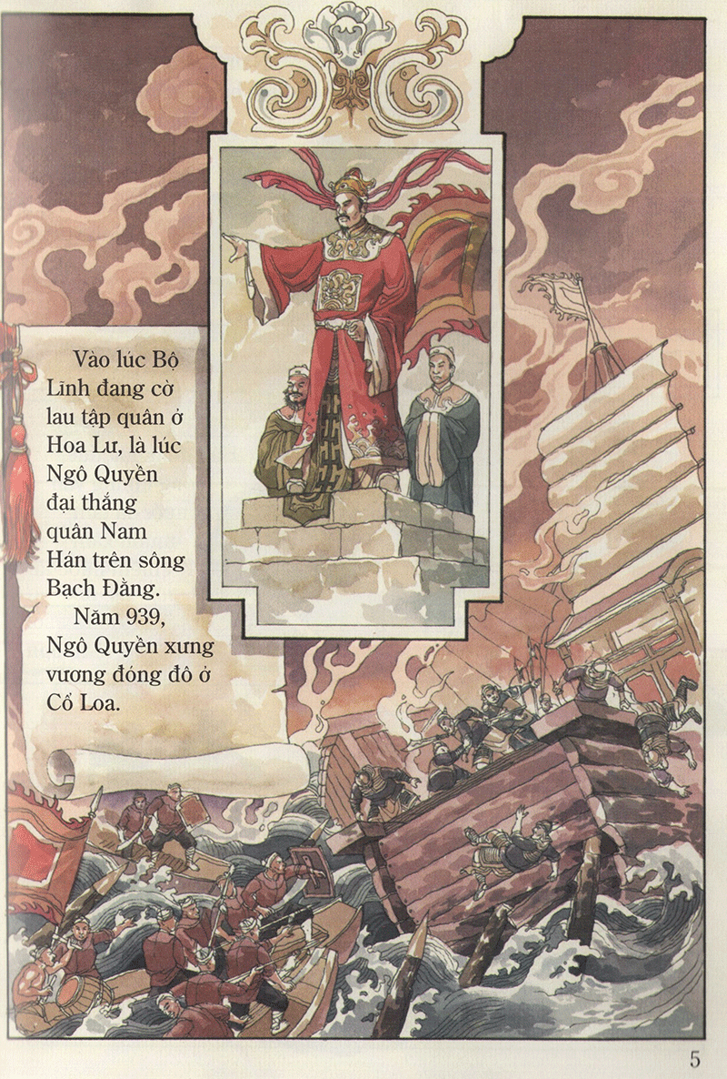 tranh truyện lịch sử việt nam - đinh bộ lĩnh (tái bản 2023) - Ảnh 5