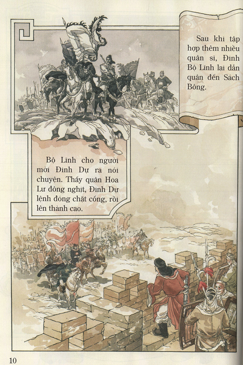 tranh truyện lịch sử việt nam - đinh bộ lĩnh (tái bản 2023) - Ảnh 8