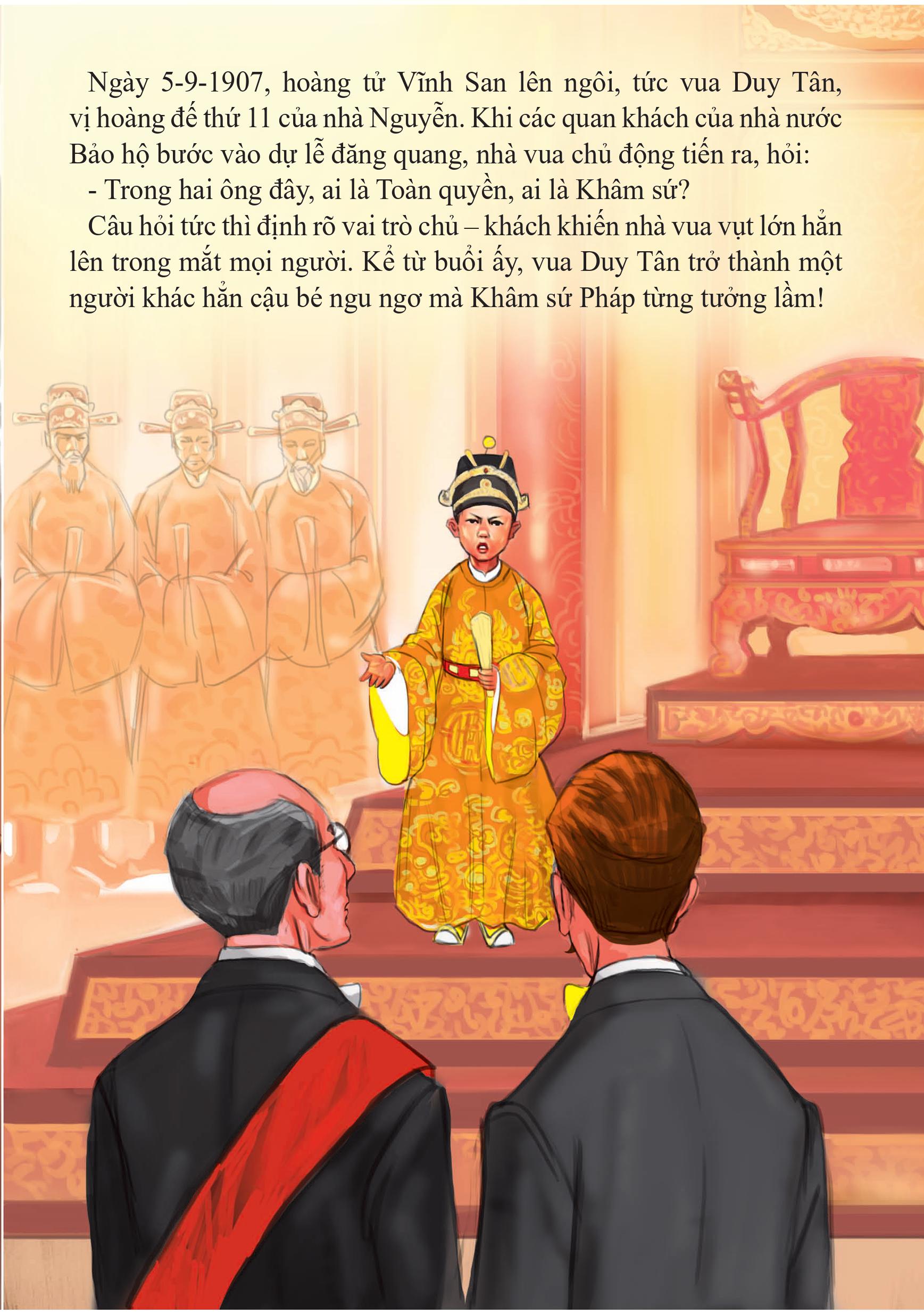 tranh truyện lịch sử việt nam - duy tân (tái bản 2023) - Ảnh 2