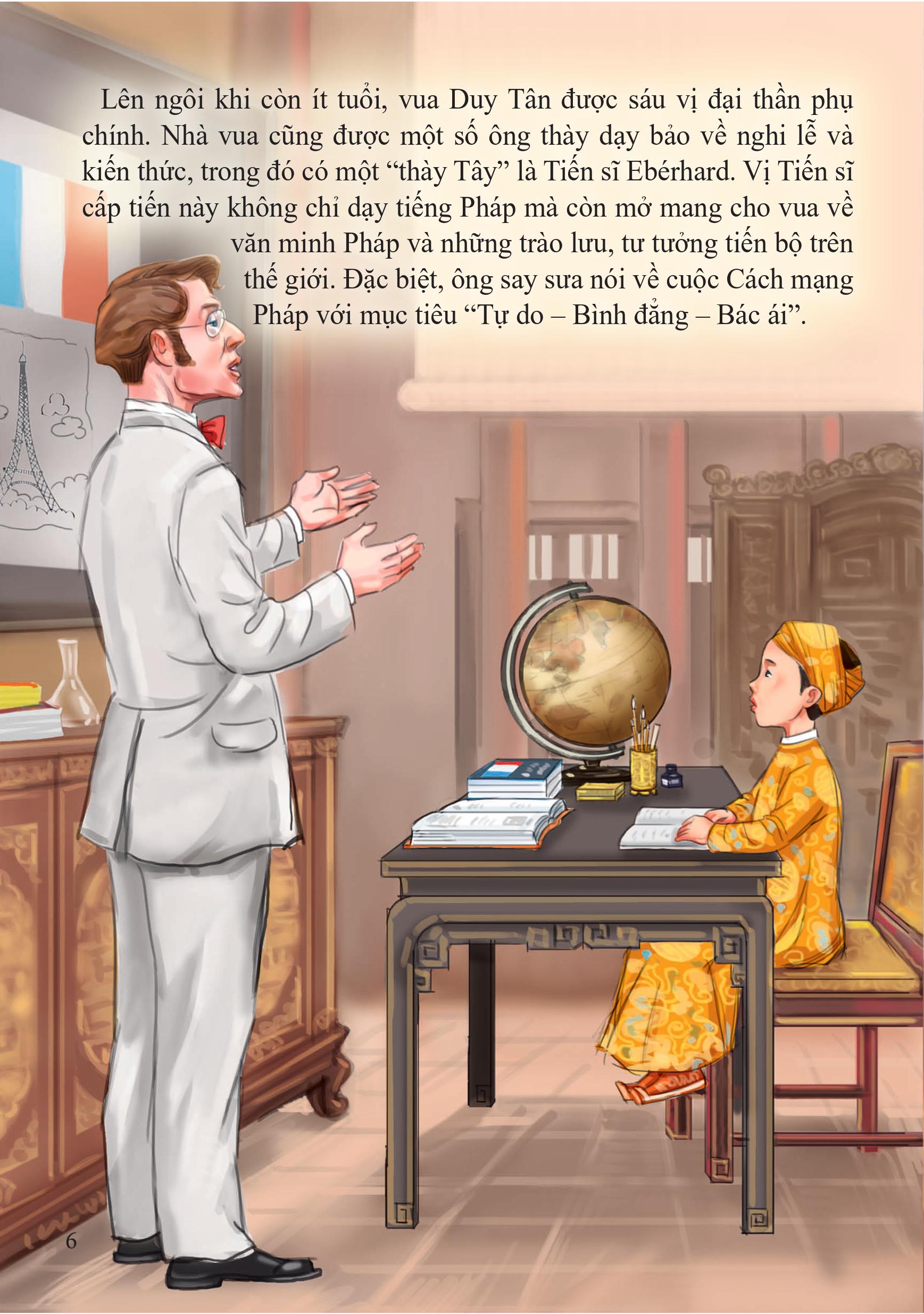 tranh truyện lịch sử việt nam - duy tân (tái bản 2023) - Ảnh 3