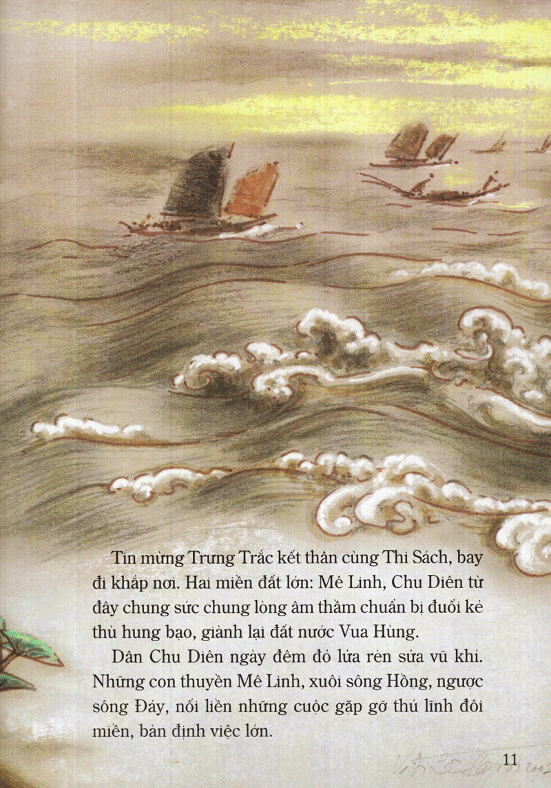 tranh truyện lịch sử việt nam - hai bà trưng (tái bản 2023) - Ảnh 11