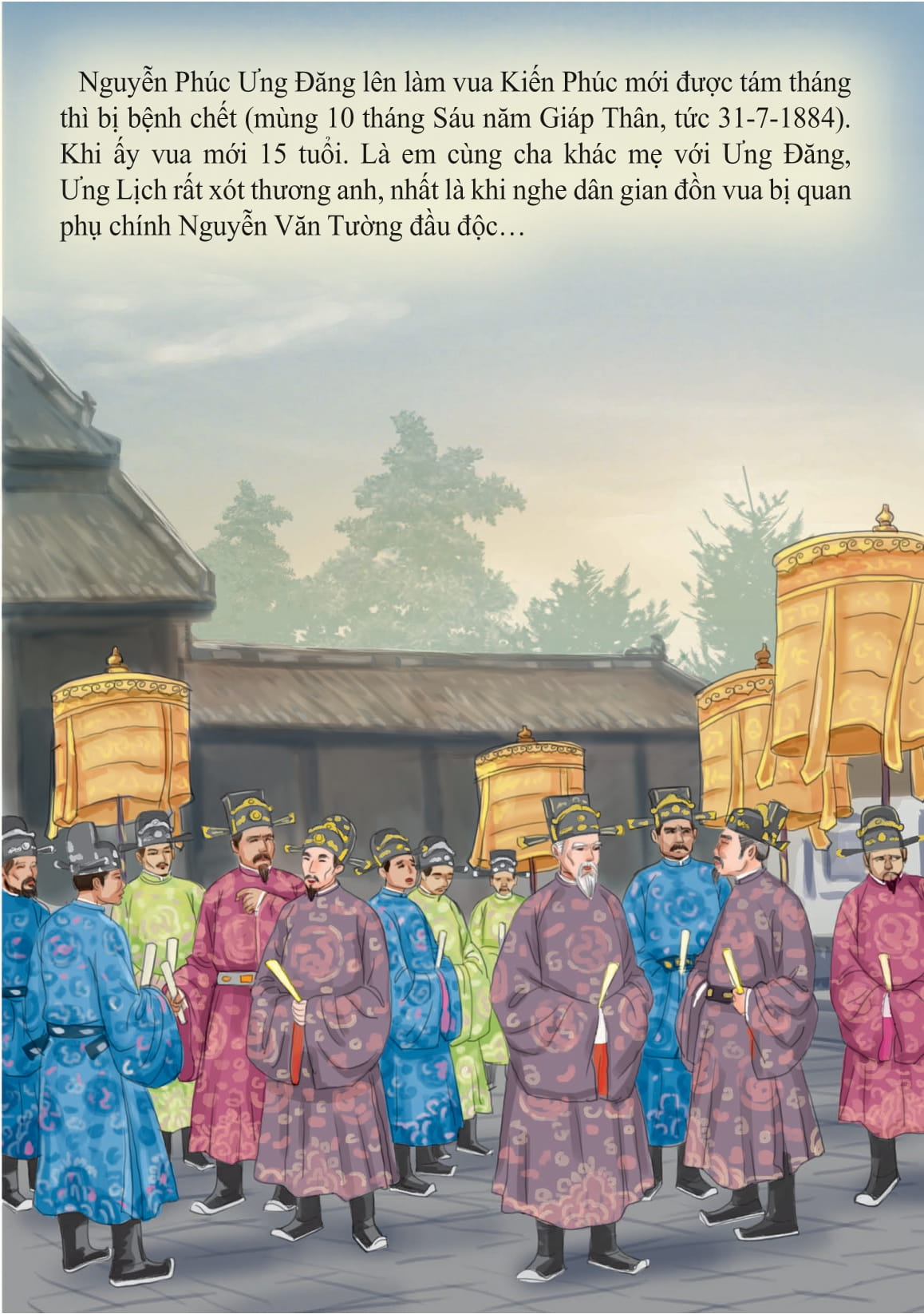 tranh truyện lịch sử việt nam - hàm nghi (tái bản 2023) - Ảnh 2