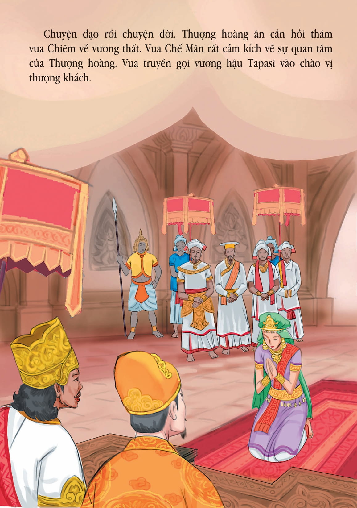 tranh truyện lịch sử việt nam - huyền trân công chúa (tái bản 2023) - Ảnh 2