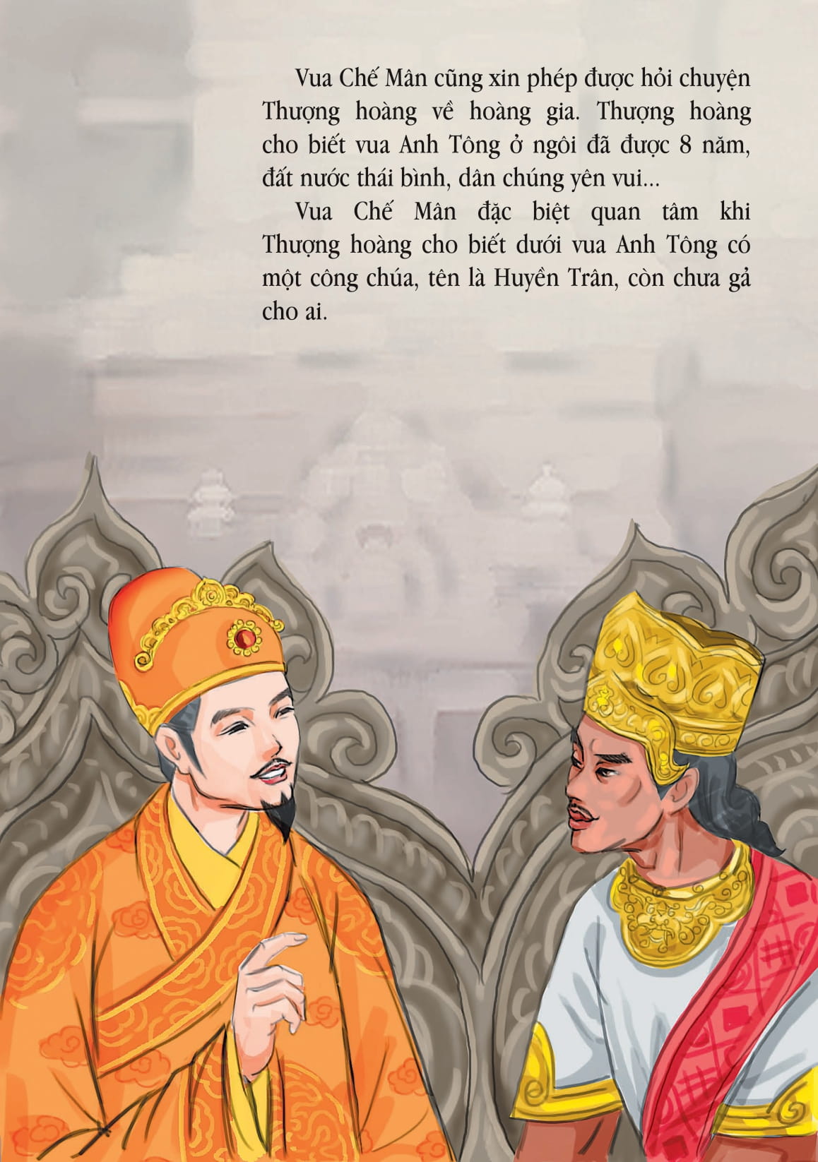 tranh truyện lịch sử việt nam - huyền trân công chúa (tái bản 2023) - Ảnh 3