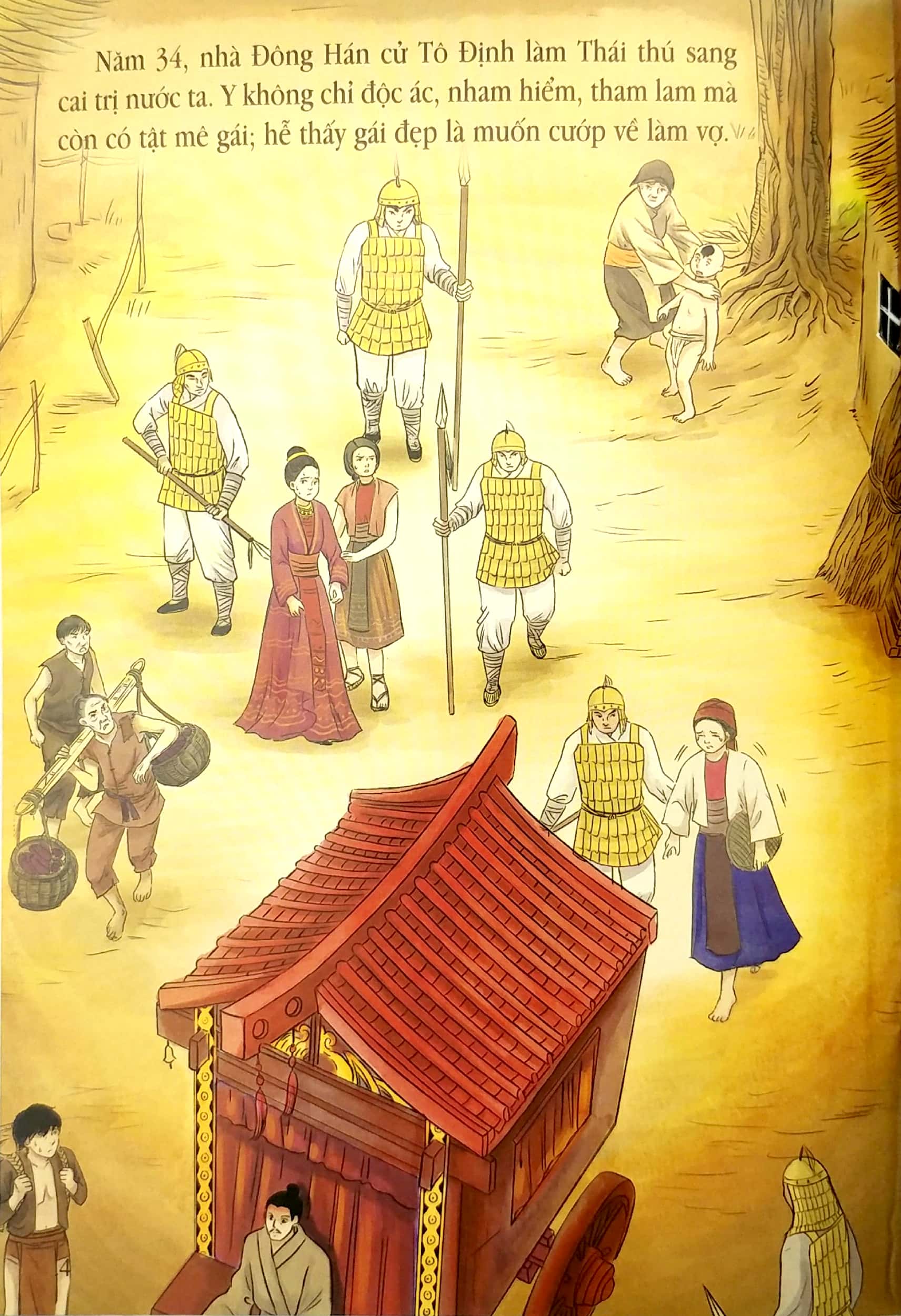 tranh truyện lịch sử việt nam - lê chân (tái bản 2023) - Ảnh 4
