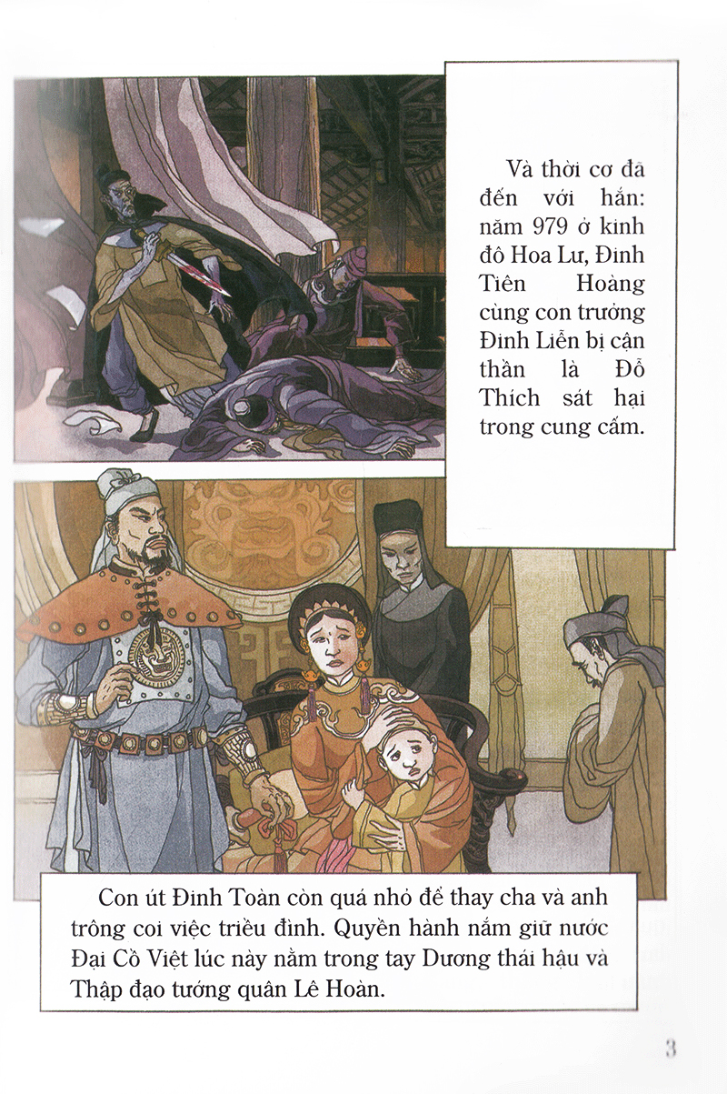 tranh truyện lịch sử việt nam - lê đại hành (tái bản 2023) - Ảnh 3