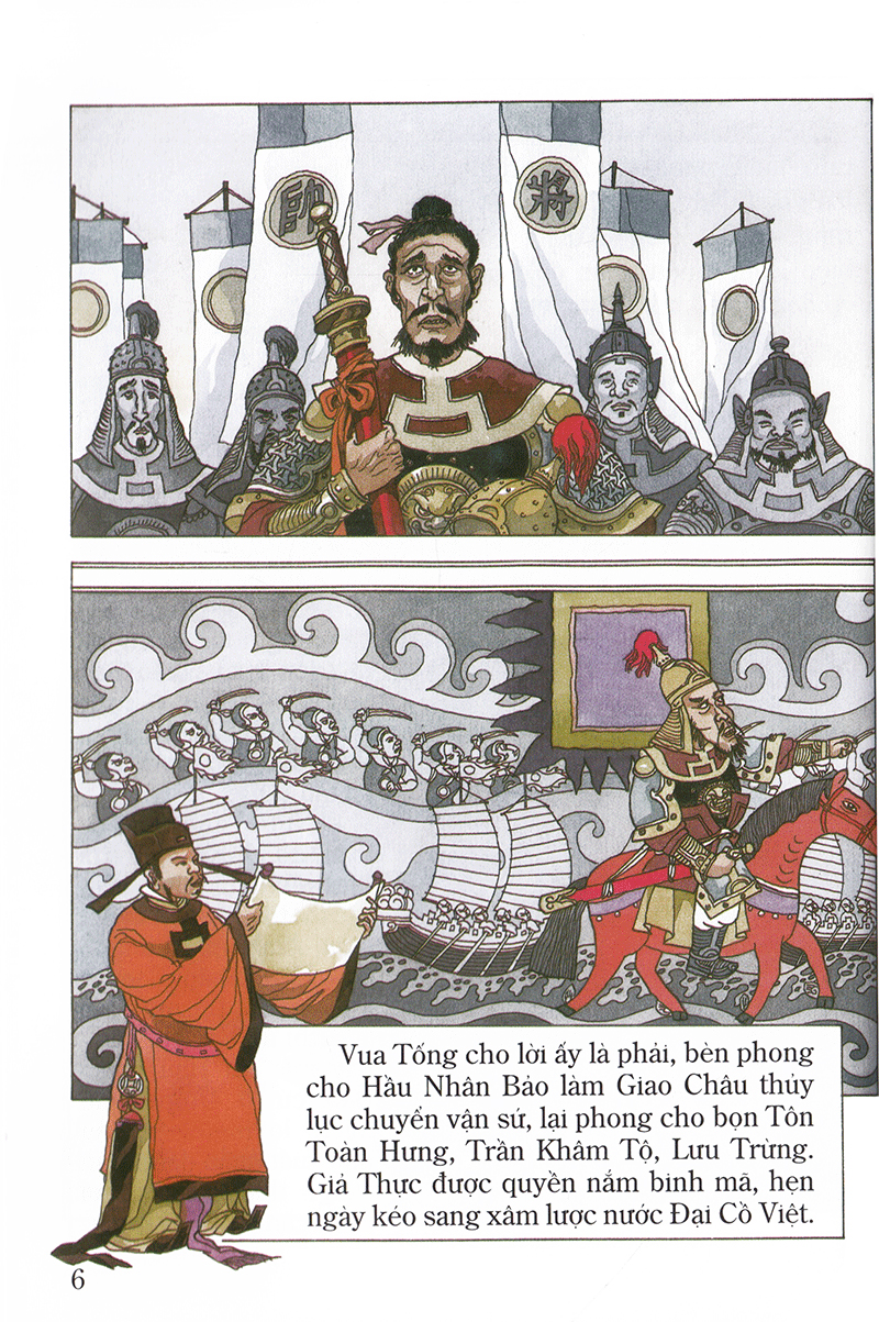 tranh truyện lịch sử việt nam - lê đại hành (tái bản 2023) - Ảnh 6