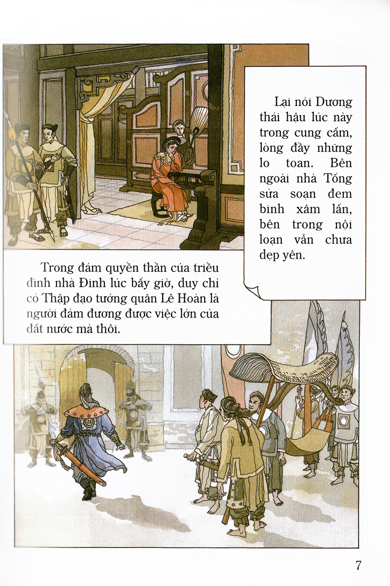 tranh truyện lịch sử việt nam - lê đại hành (tái bản 2023) - Ảnh 7